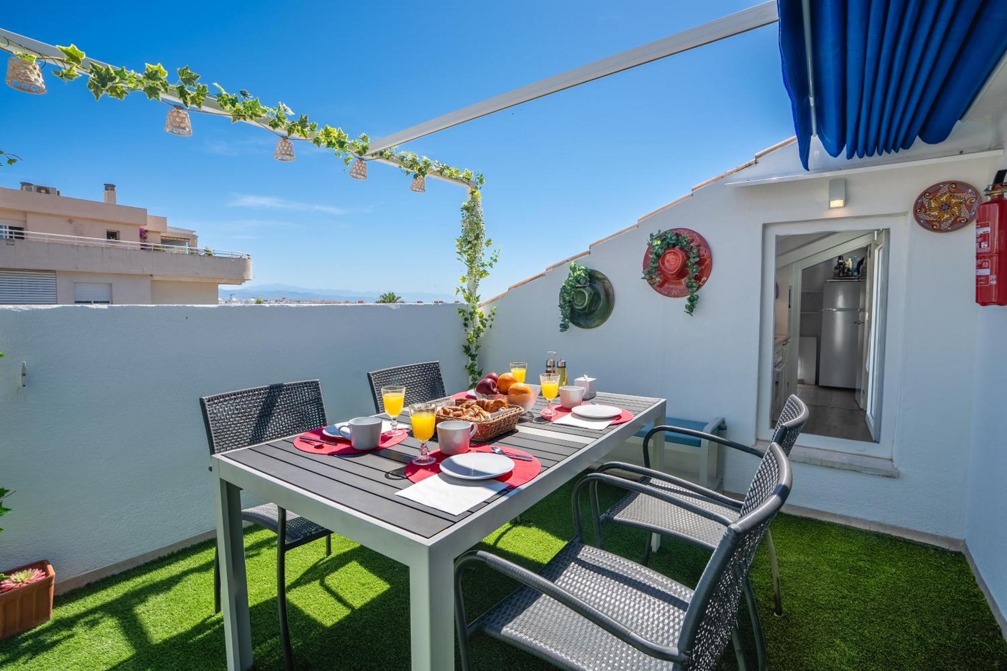 Penthouse With Sea Views Los Alamos Torremolinos Eksteriør bilde