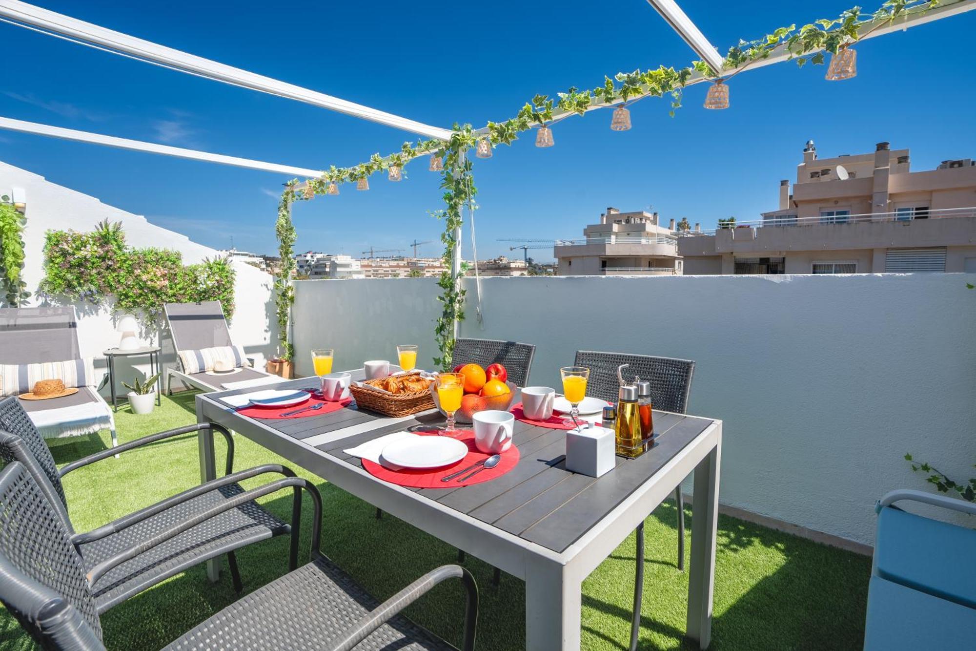 Penthouse With Sea Views Los Alamos Torremolinos Eksteriør bilde